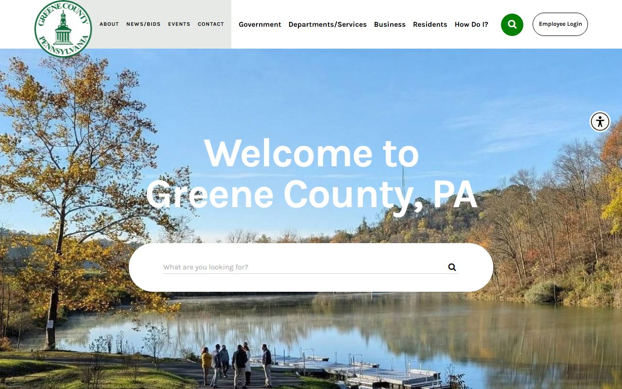 Greene County Clerk of Courts website for traffic court records